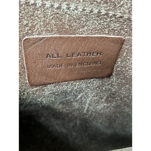 Vtg Abercrombie & Fitch Leather Ammo Shell Cartridge Bag England Crossbody 50's - Picture 10 of 13